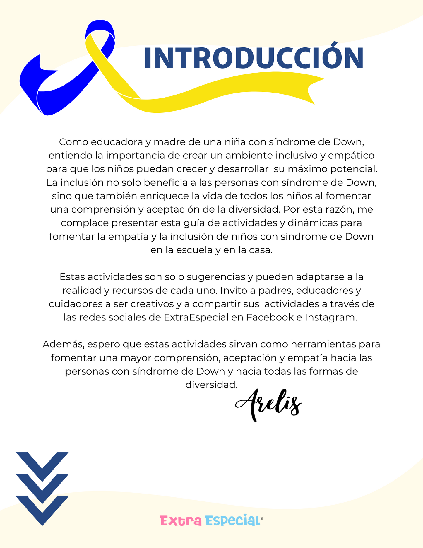 Guía de actividades para el Día mundial del síndrome de Down
