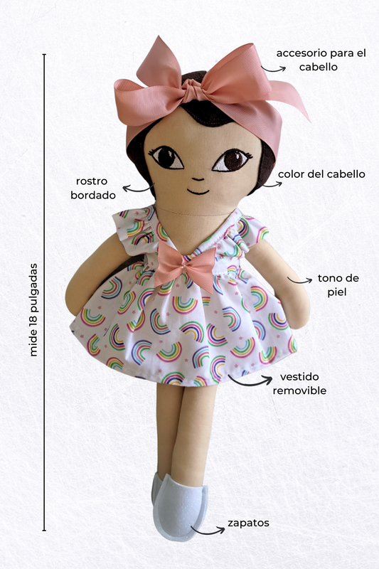Muñeca Personalizada María Isabel